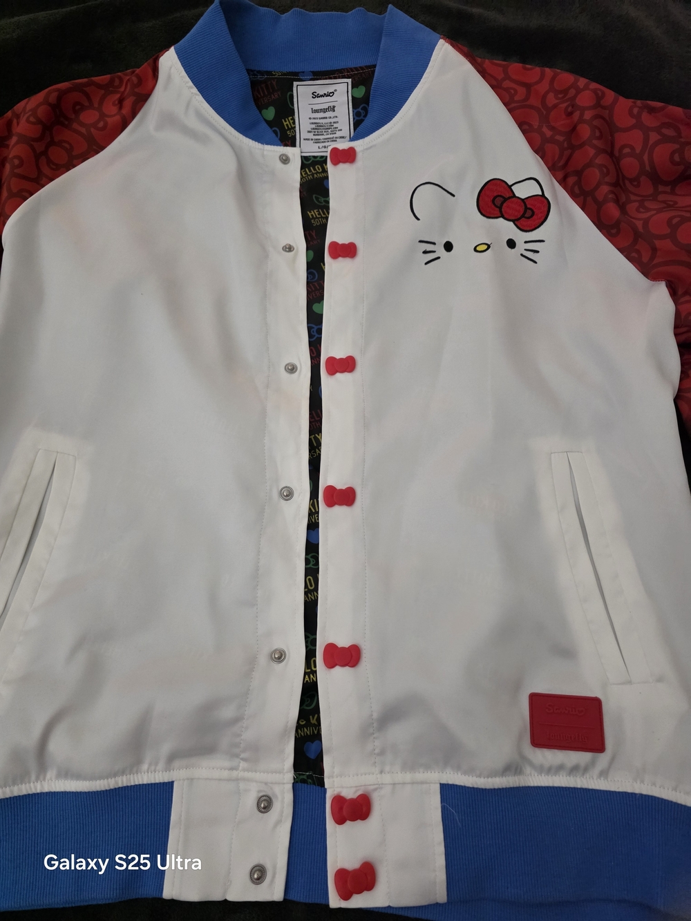 Hello Kitty Multicolored Womans Sz Large Jacket🤩